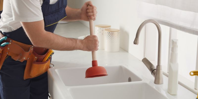 Como desentupir pia de cozinha em Cuiabá